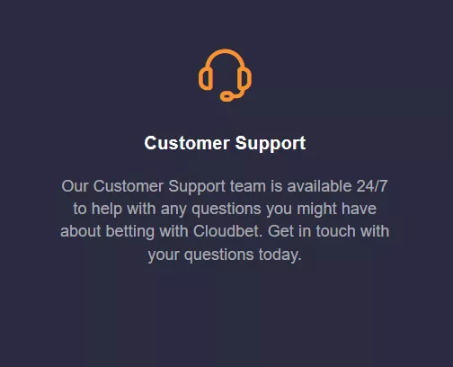 Cloudbet Support